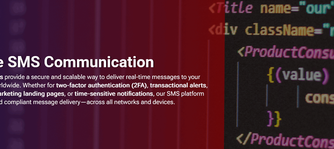 Enterprise SMS Communication